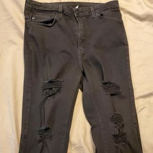 Kancan Black Distressed jeans